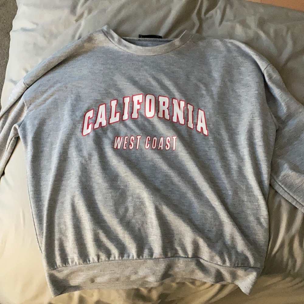 gray, light weight , very soft, size xs